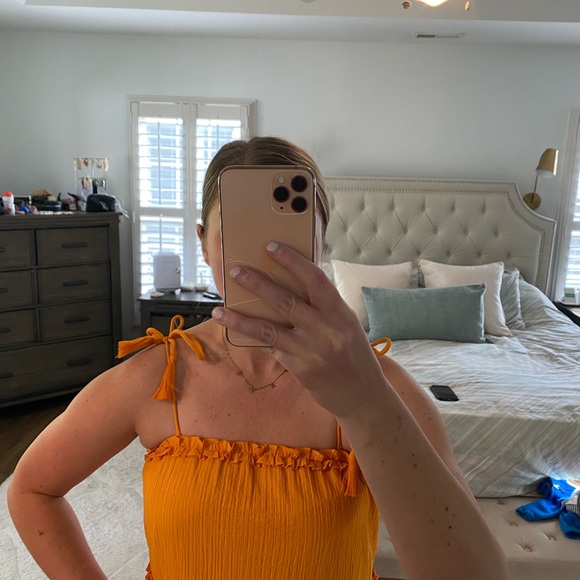 Worn Once!! Tory Burch Short Ruffle Dress - Picture 2 of 2